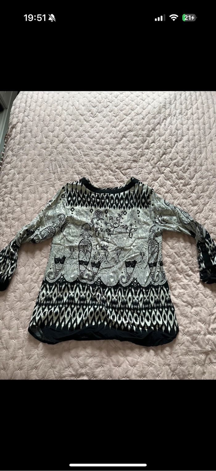 Blouse graphique ethnique - photo numéro 4