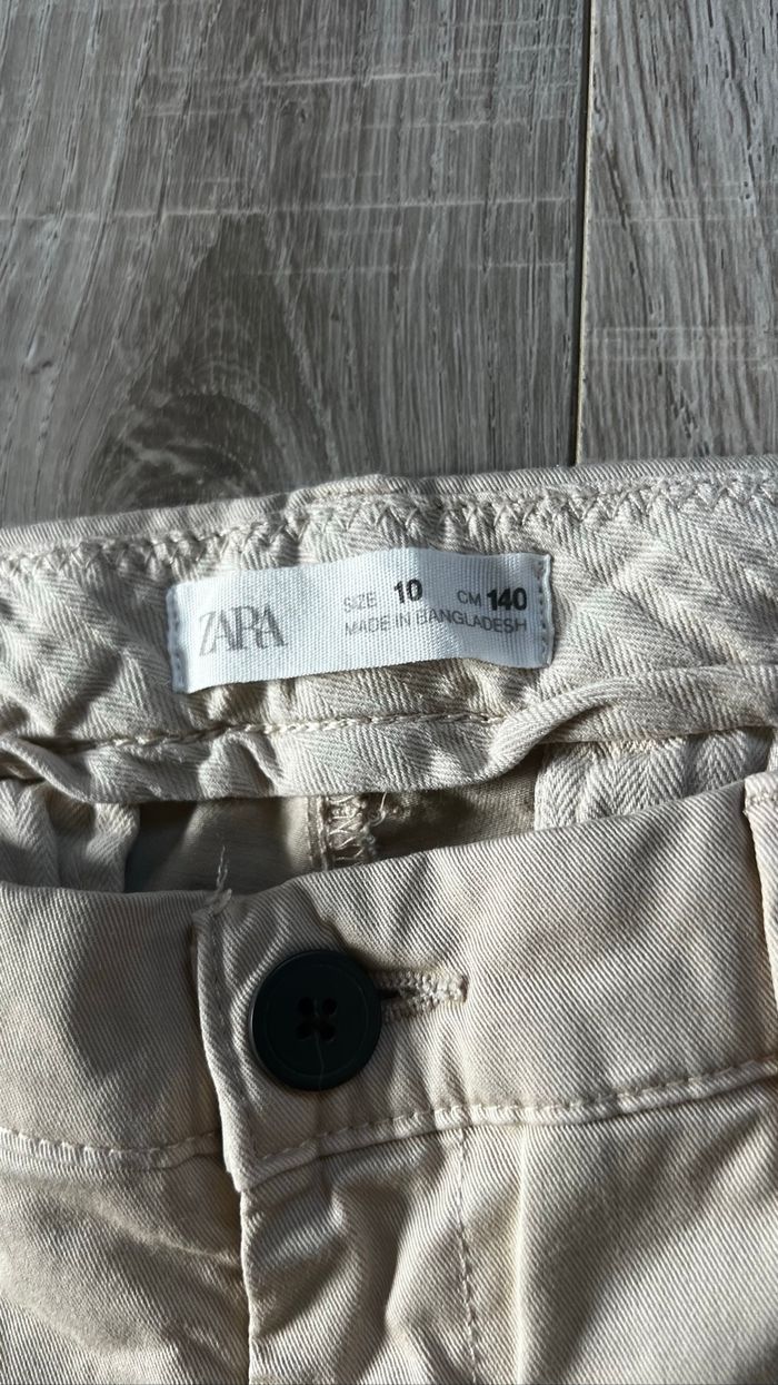 Pantalon chino beige 10 ans - photo numéro 3