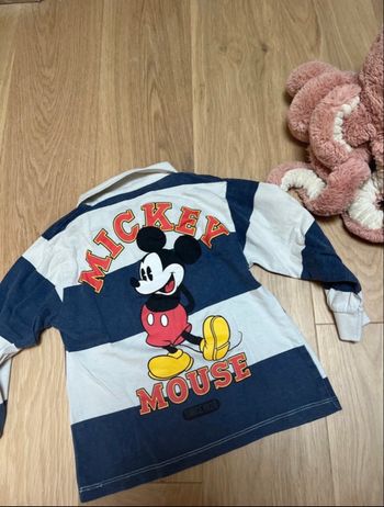 polo à rayure Mickey - Zara 