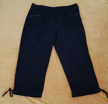 Pantacourt jambes larges