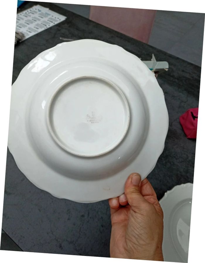 2 assiettes vintages - photo numéro 4