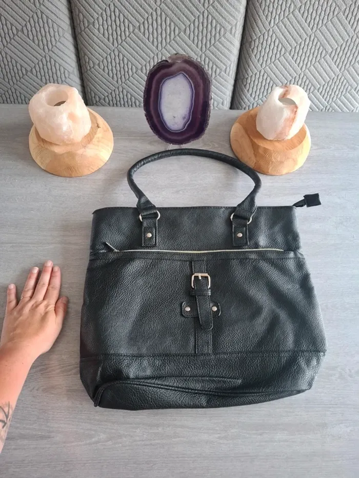 Sac à main noir TBE - photo numéro 4