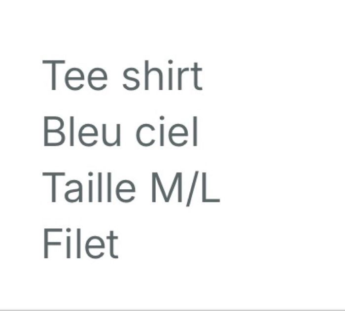 Tee shirt filet - photo numéro 5