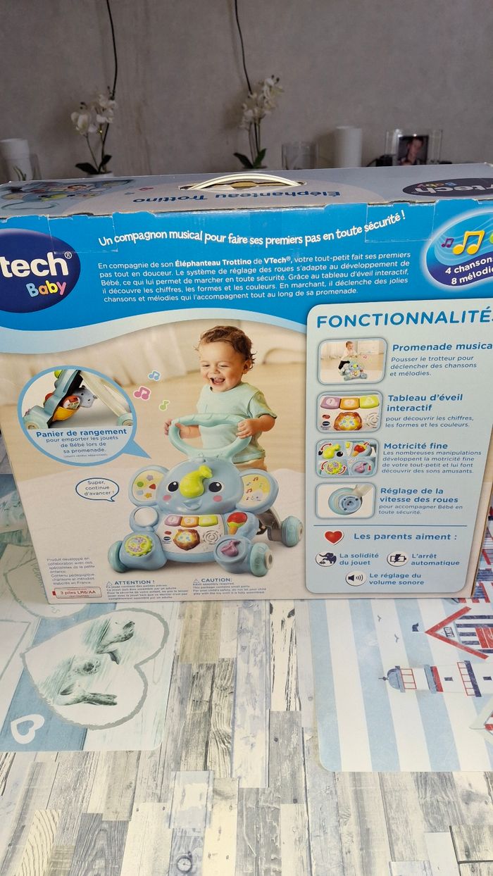 Éléphanteau Trottino vtech baby - photo numéro 4
