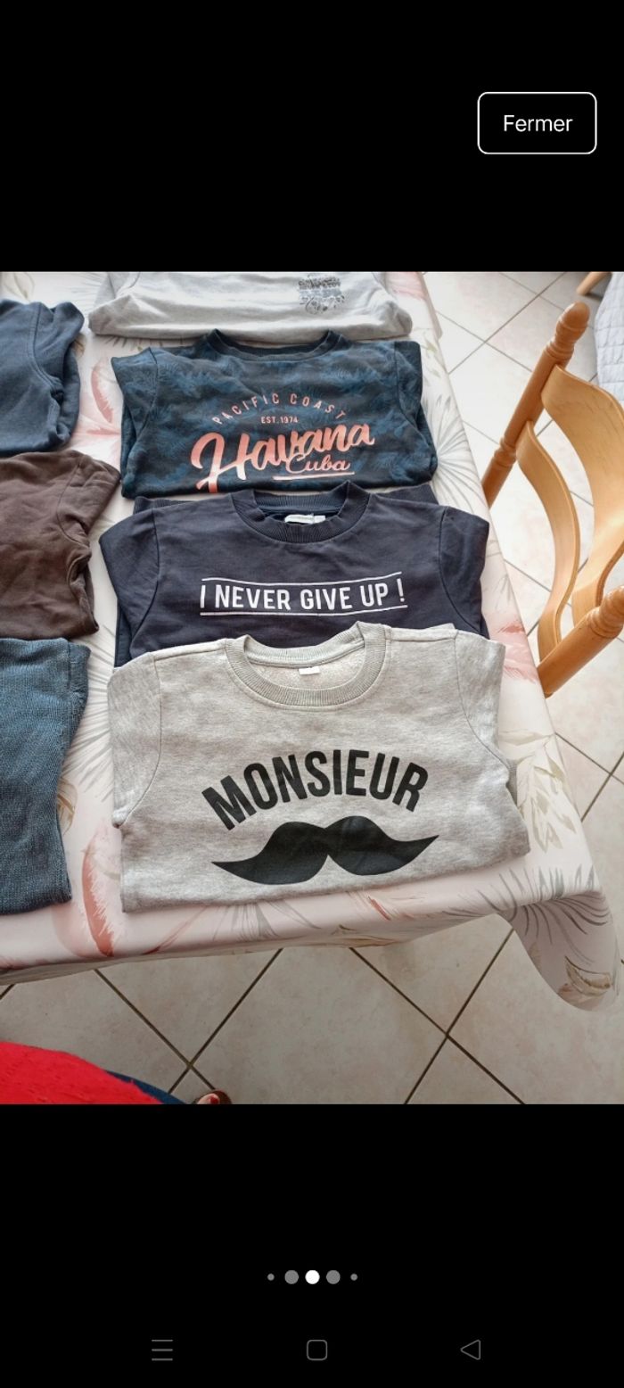 Lot de pull taille 8 ans - photo numéro 5