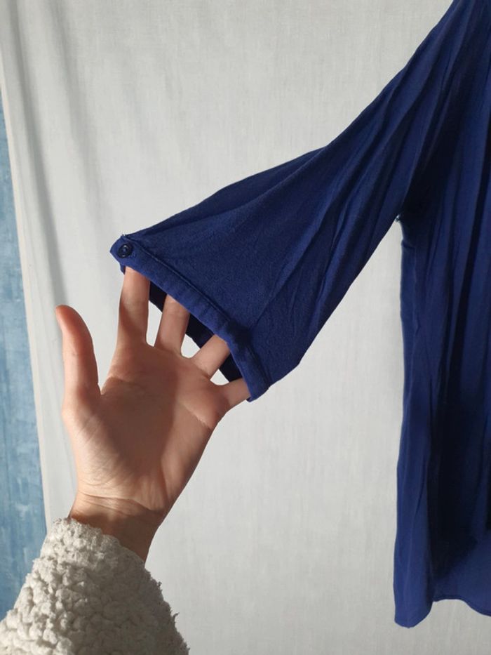 Blouse bleu - photo numéro 2