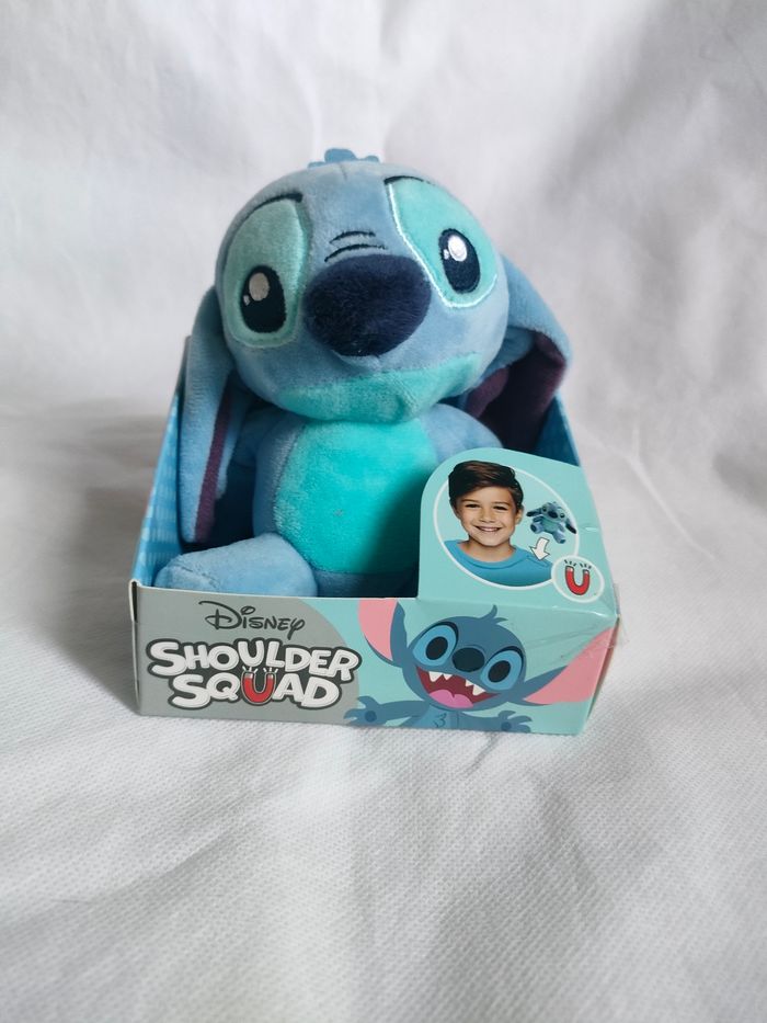 Stitch Peluche Epaule avec Aimant 12cm