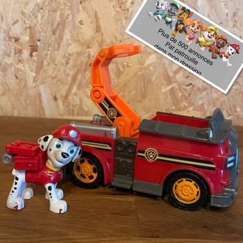 Idée cadeau 🎁 Véhicule avec Marcus de la Pat Patrouille