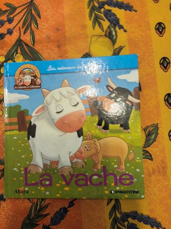 Livre les animaux de la ferme la vache