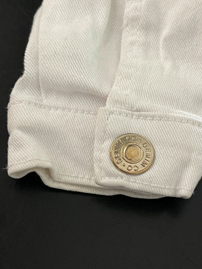 Veste en jean 2/3 ans blanche fille - photo numéro 4