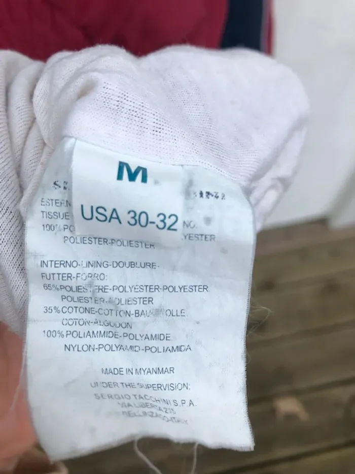 Veste Sergio Tacchini vintage - photo numéro 11