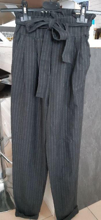 Pantalon taille haute Bershka