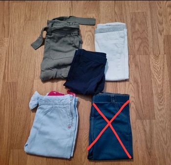 Lot pantalon