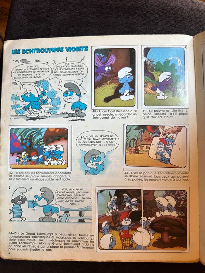 Album images Panini complet Les Schtroumpfs Smurfs Peyo stickers - photo numéro 3