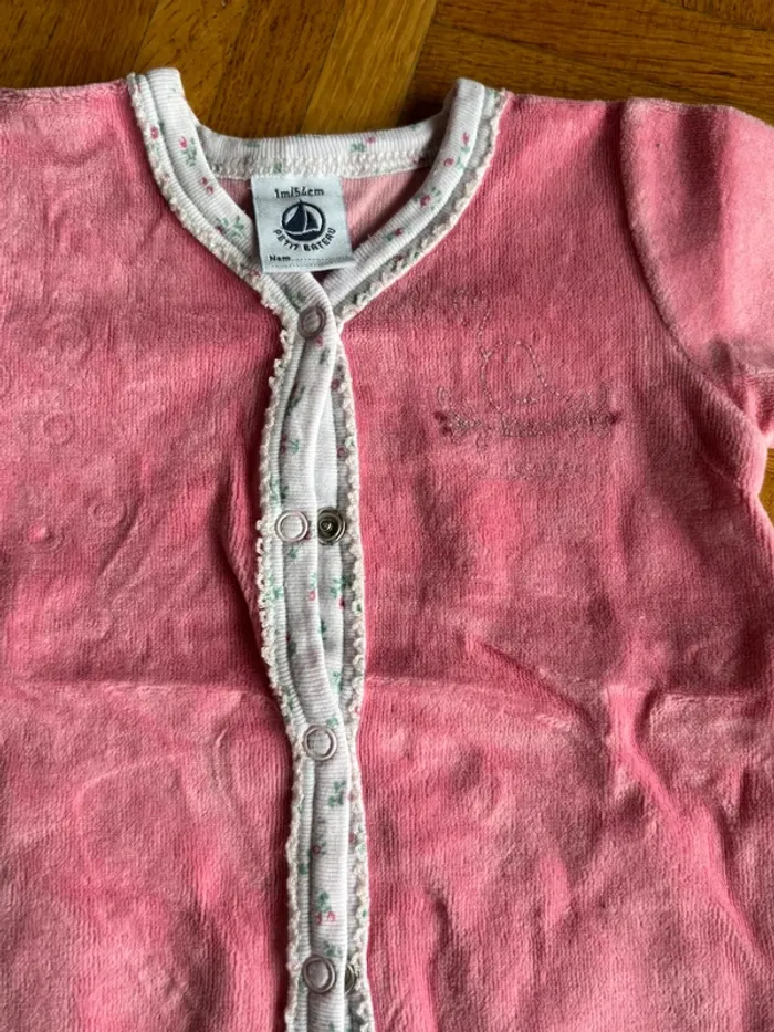 Pyjama Petit Bateau 1 mois parfait état - photo numéro 6