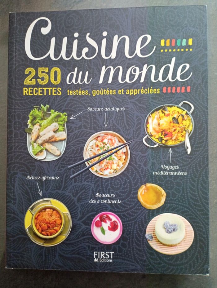 Livre de recettes du monde