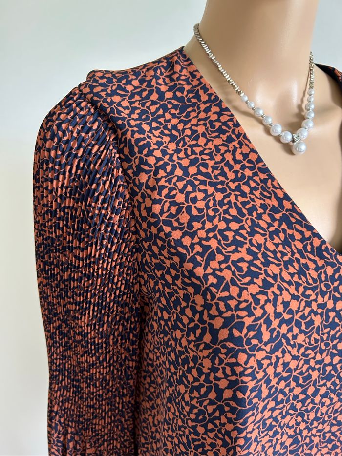 Blouse imprimée à manches longues Vero Moda taille S jamais portée - photo numéro 4