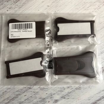 Lot 4 bloques-portes coulissants