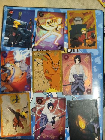 Lots de carte Naruto rare 