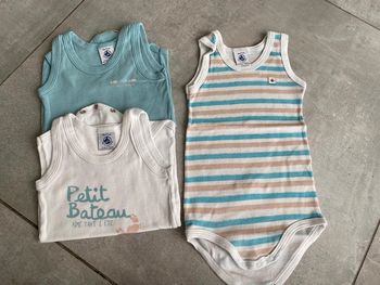 Bodys débardeur 9 mois