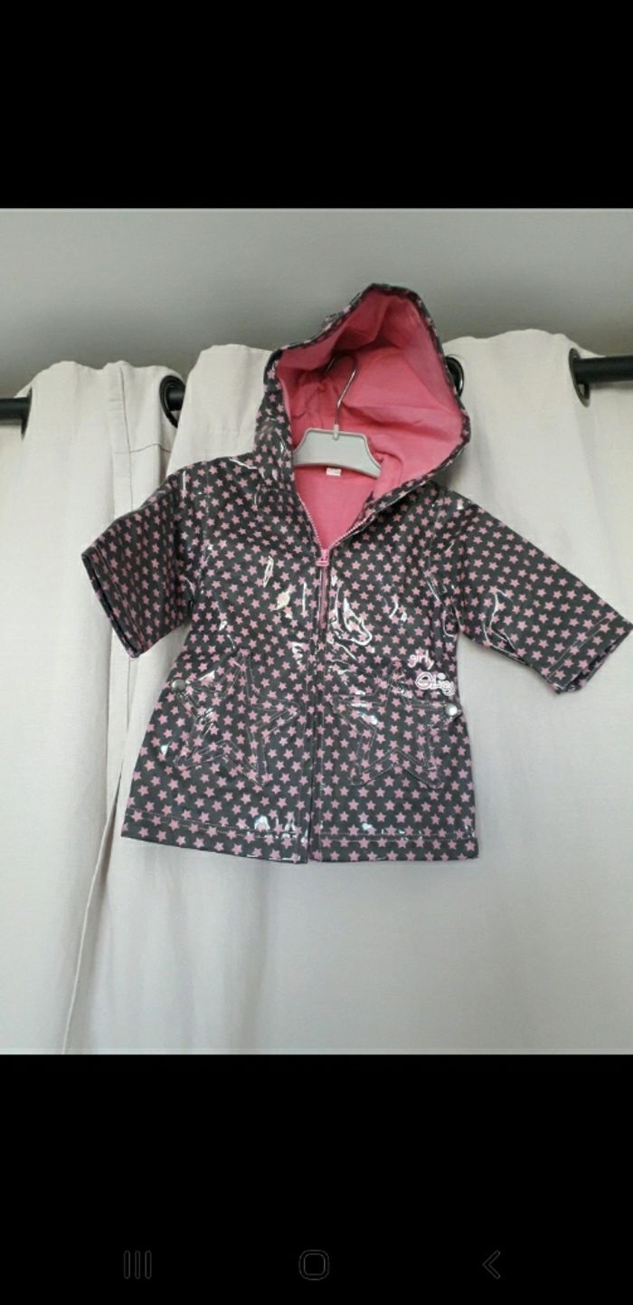 Imperméable demi-saison fille 6 mois