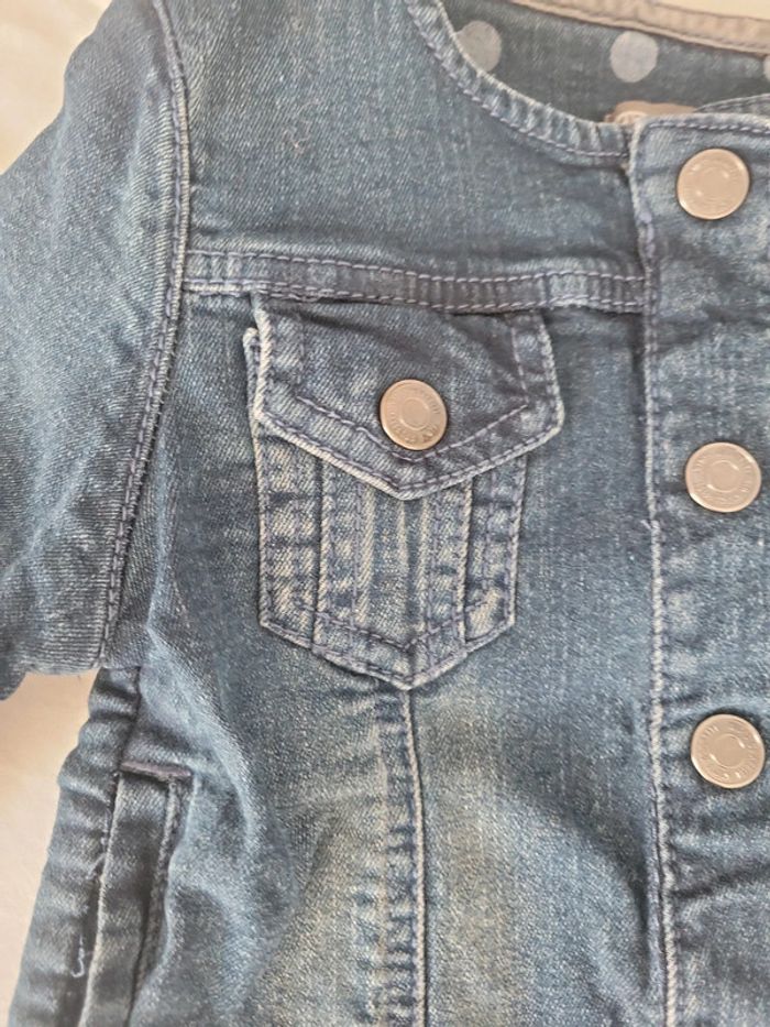Veste en jean fille 3 ans - photo numéro 3
