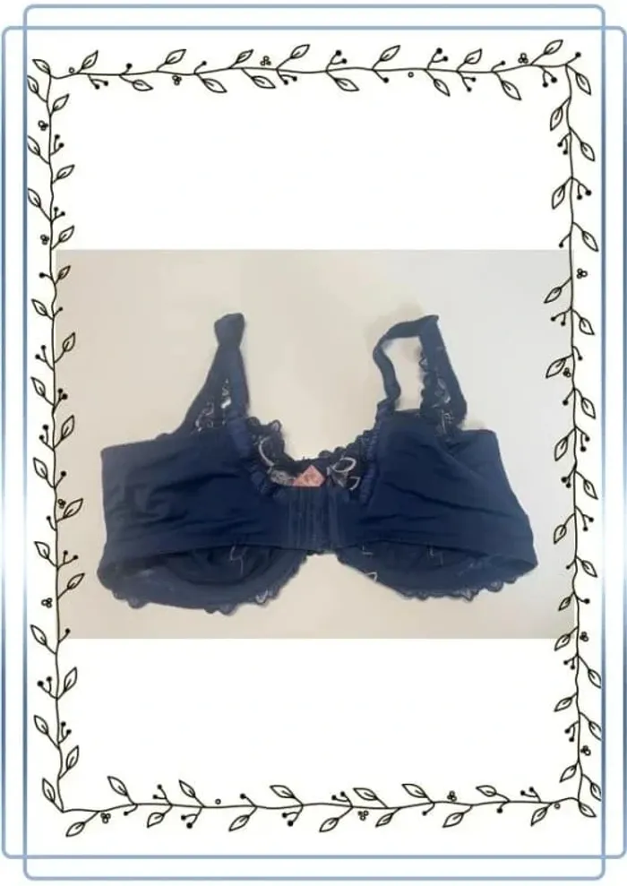 Soutien gorge bleu hunkemoller, taille 105G, très bon état