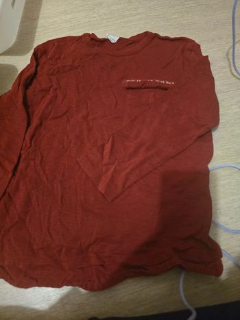 T-shirt manche longue zara