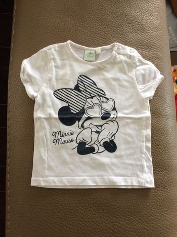 Tee shirt Minnie 12 mois