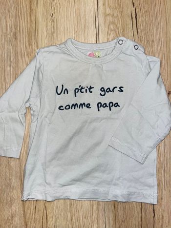 Tee-shirt 9 mois