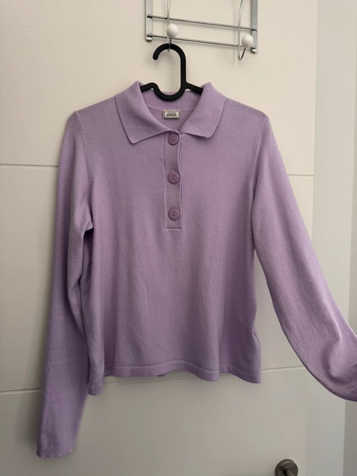 T-shirt style polo lila Pimkie