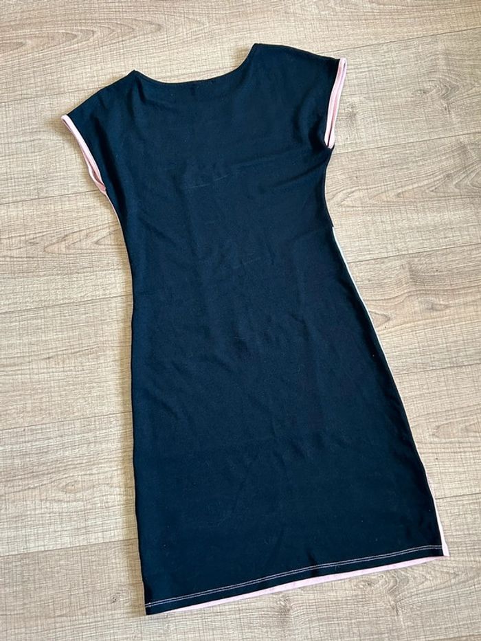 Robe rose noire et blanche à manches courtes Bodyflirt taille 34/36 jamais portée - photo numéro 12