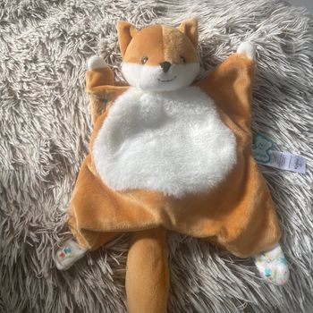 Doudou renard plat kaloo les fripons