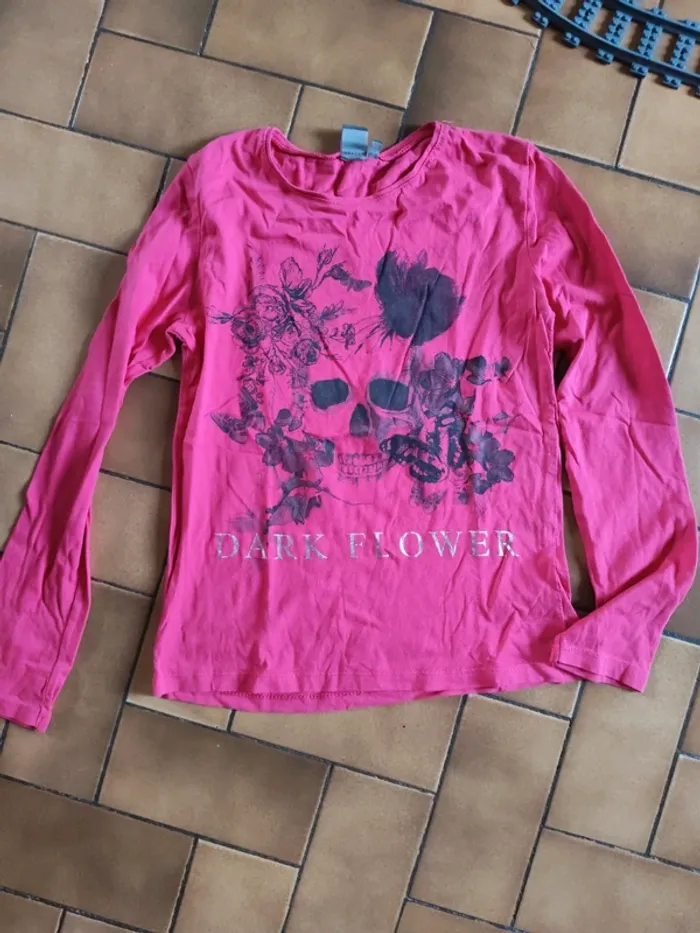 Tee shirt manche longue 12 ans