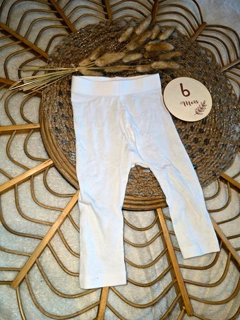 Legging blanc Kiabi