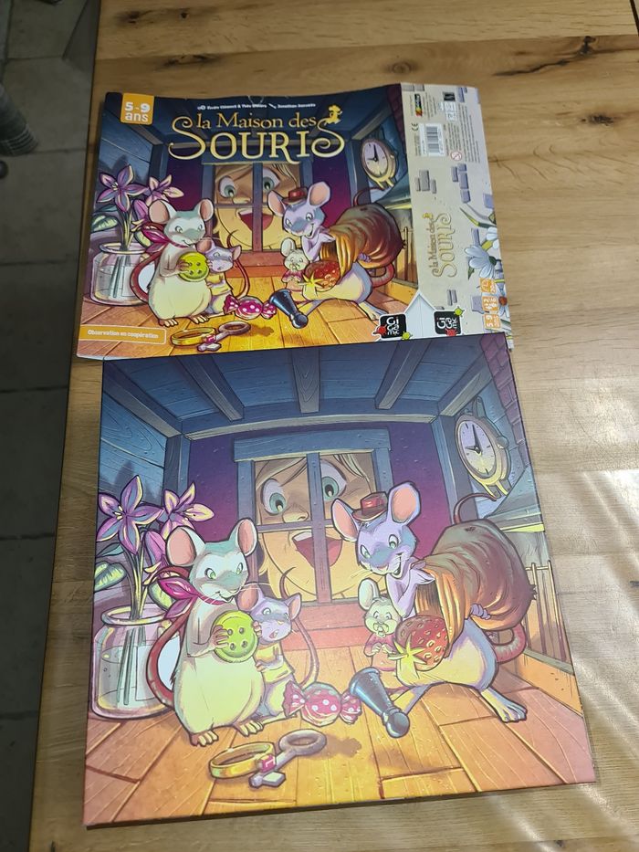 Jeu de société La Maison Des Souris des éditions Gigamic,