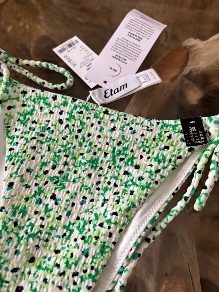 Bas de maillot de bain Etam fleurs - photo numéro 4