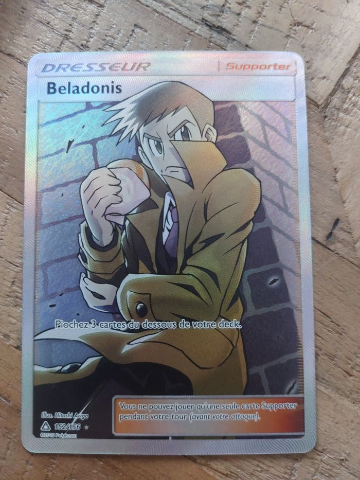 Carte pokemon Beladonis 152/156 Ultra prisme