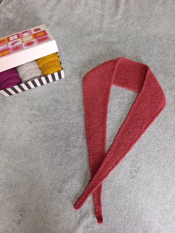 Sophie scarf nuage écharpe sophie terracotta neuf fait main