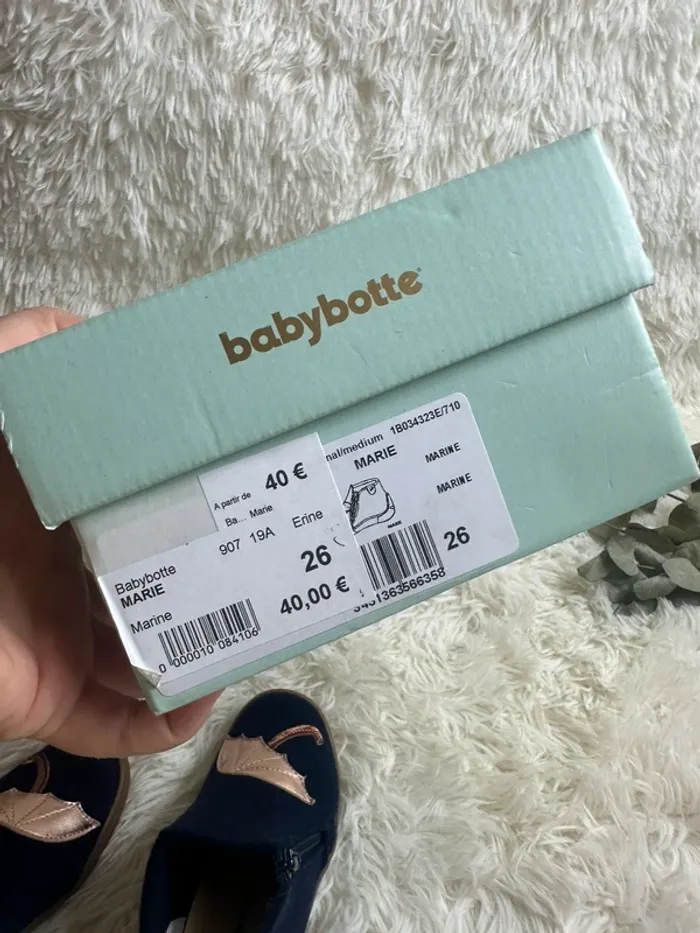 Paire de chaussons Babybotte taille 26 - photo numéro 6