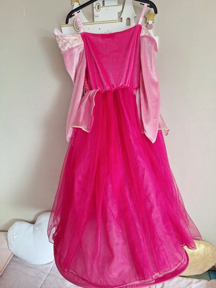 Robe de princesse Disney rose la belle au bois dormant - photo numéro 3