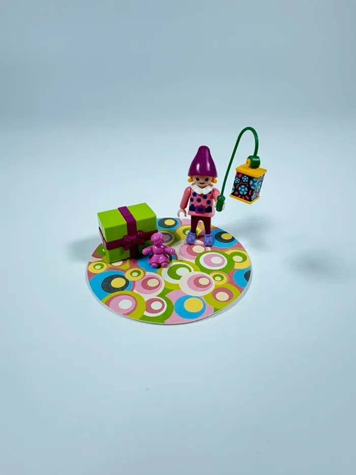 Playmobil Lutin avec cadeau rose