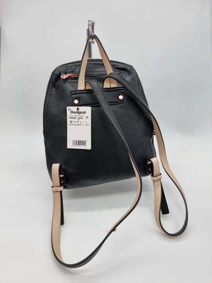 Desigual sac à dos réversible noir/beige Trip Madeira - photo numéro 5