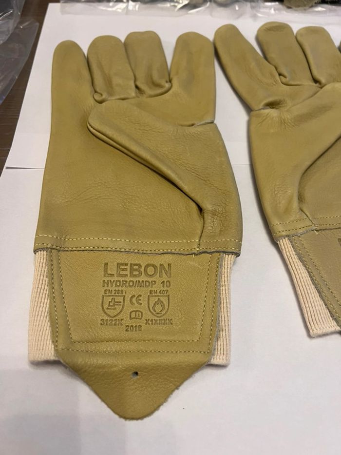 10 paires de gants de travail Lebon Neuf - photo numéro 3