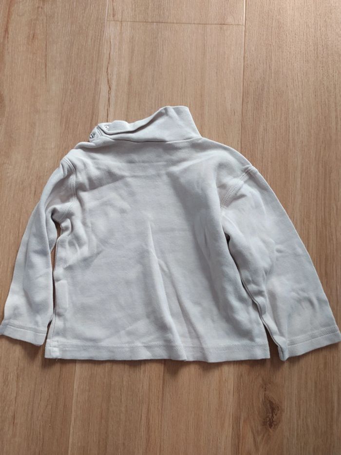 Pull col roulé Grain de blé 18 mois Manger ma soupe - photo numéro 4