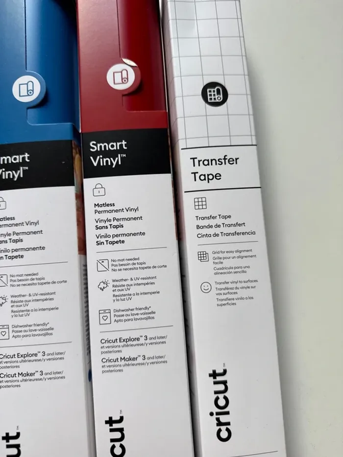 Lot vinyl flex Transfer cricut neuf - photo numéro 3