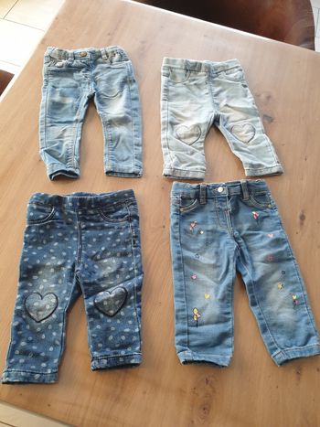 Lot de 4 pantalons 6 mois