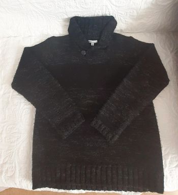 Pull chaud col montant