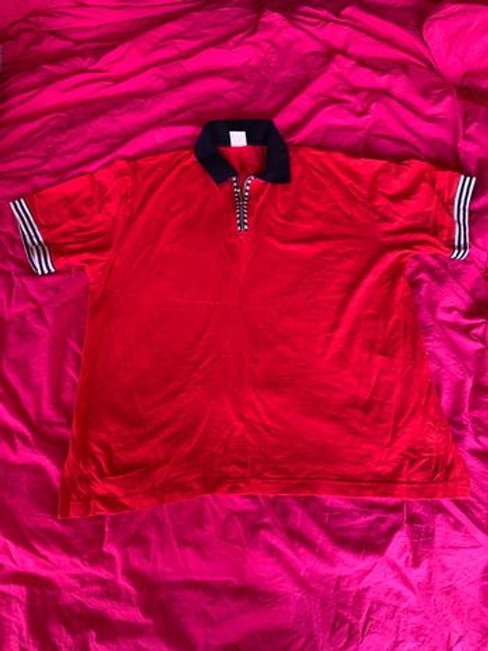 polo rouge 42/44