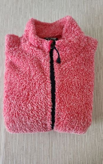 Veste polaire rose